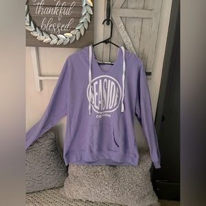 Size XL seaside hoodie